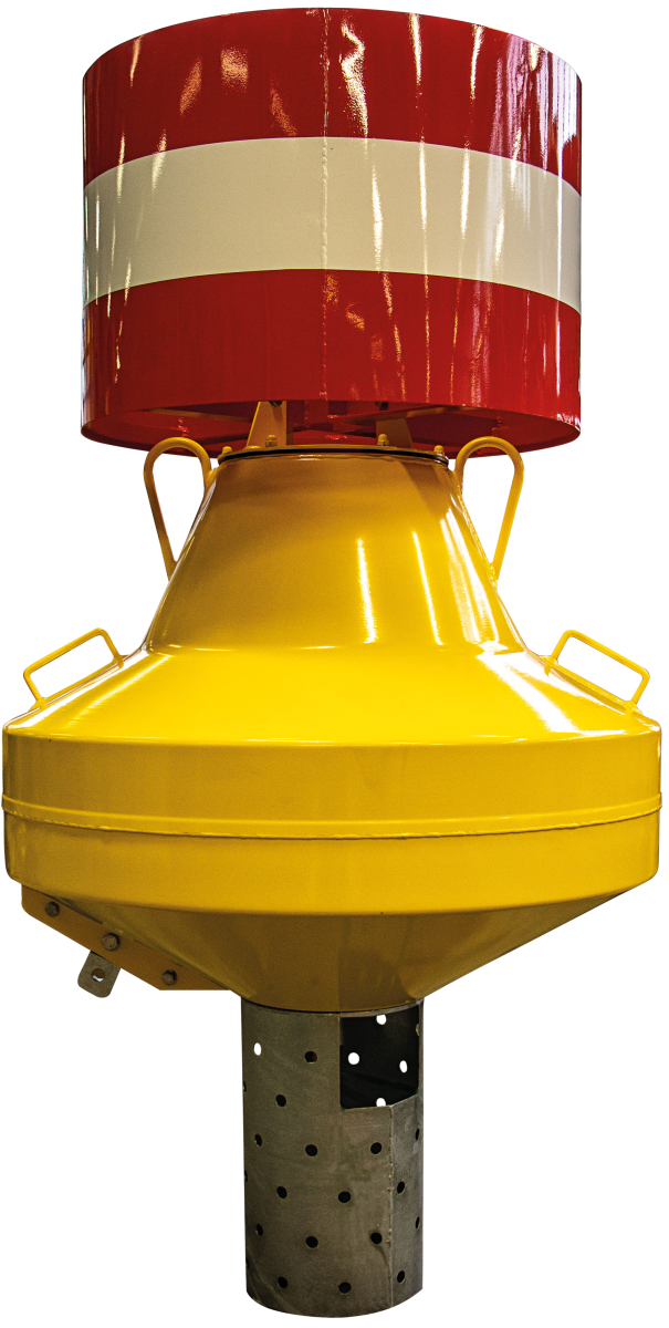 Binneneinheitstonne BET-1010 Stahl mit Sperrzeichen