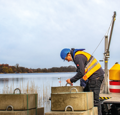 Ankerstein Anwendung
